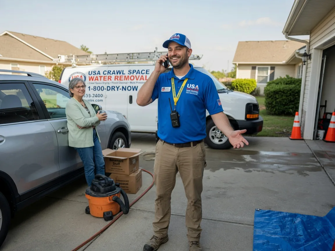 Crawl Space Water Removal Lexington, NC FAQs